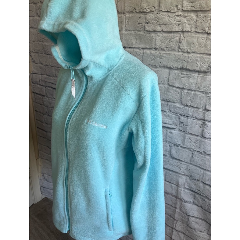 Columbia fleece hoodie women size L